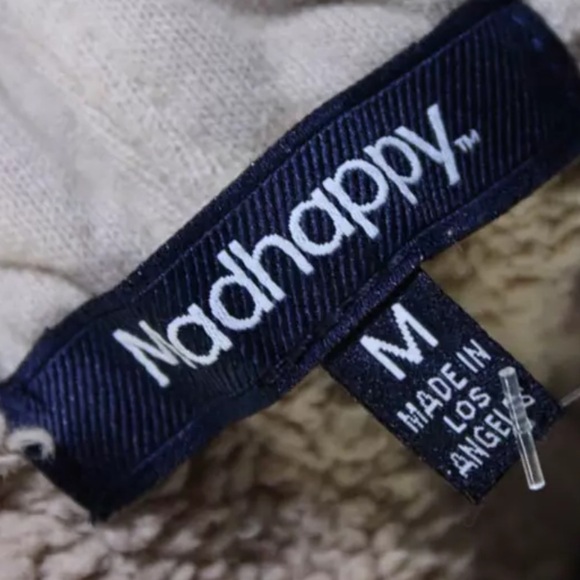 MADHAPPY Tan Classic Straight Leg Fleece Sweatpants | PRELOVED! EUC!!🤎🤎 - Picture 9 of 9